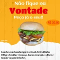 361+ lanche com hamburguer 100 gr